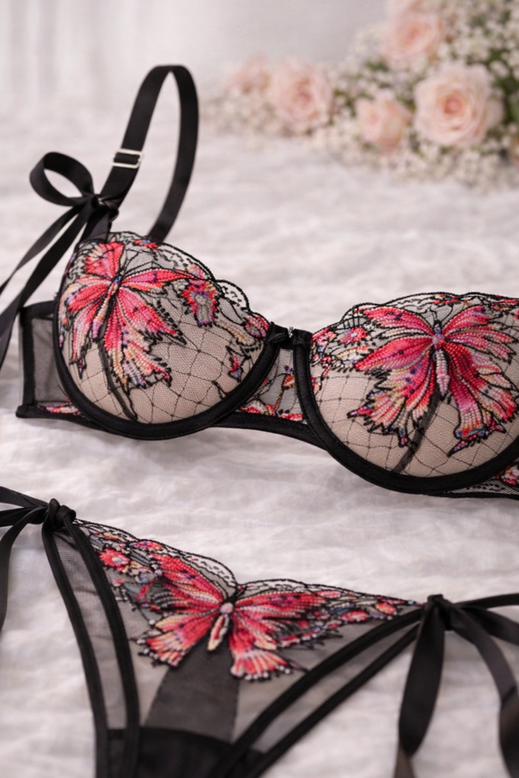 Noël Rouge Papillon